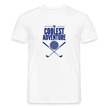 Golf - Golfclub Goldspieler Birdie Elite Luxus - Männer T-Shirt - Weiß - Vorne - AI Model Male 178 dark (178cm)