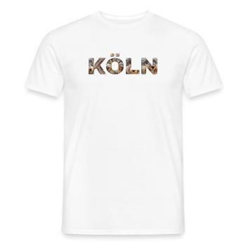 Köln Hund - Männer T-Shirt - Weiß - Vorne - AI Model Male 178 dark (178cm)