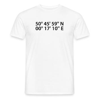 Eastbourne Coordinates - Men's T-Shirt - white - Front - AI Model Male 178 dark (178cm)