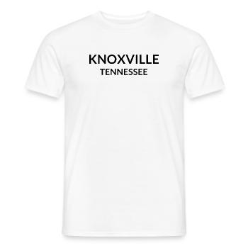 Knoxville Tennessee USA - Männer T-Shirt - Weiß - Vorne - AI Model Male 178 dark (178cm)