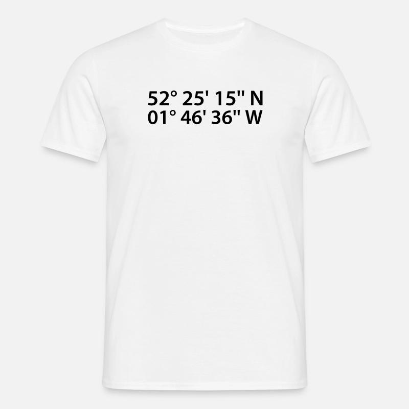 Solihull coordinates - Men's T-Shirt - white