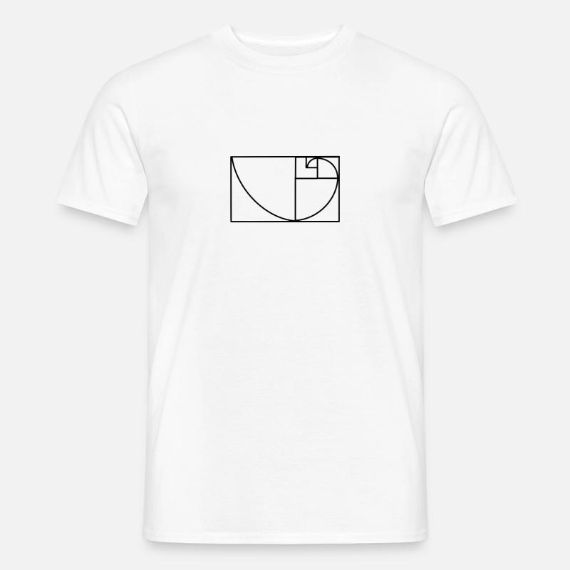 Muster - Männer T-Shirt - Weiß