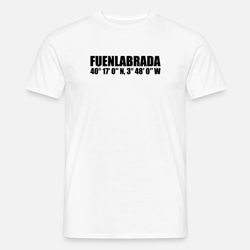 Fuenlabrada Coordinates - Men’s T-shirt - white