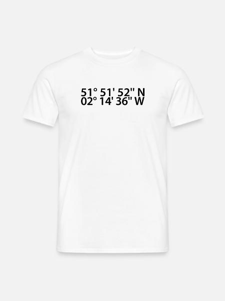 Gloucester coordinates - Men's T-Shirt - white