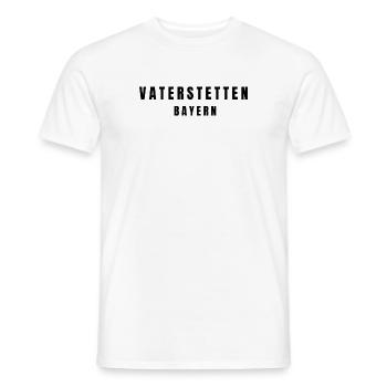Vaterstetten, Bavaria - Men's T-Shirt - white - Front - AI Model Male 178 dark (178cm)