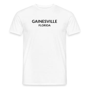 Gainesville Florida USA - Männer T-Shirt - Weiß - Vorne - AI Model Male 178 dark (178cm)