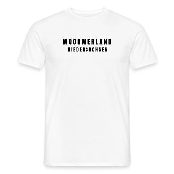 Moormerland Lower Saxony - Men's T-Shirt - white - Front - AI Model Male 178 dark (178cm)