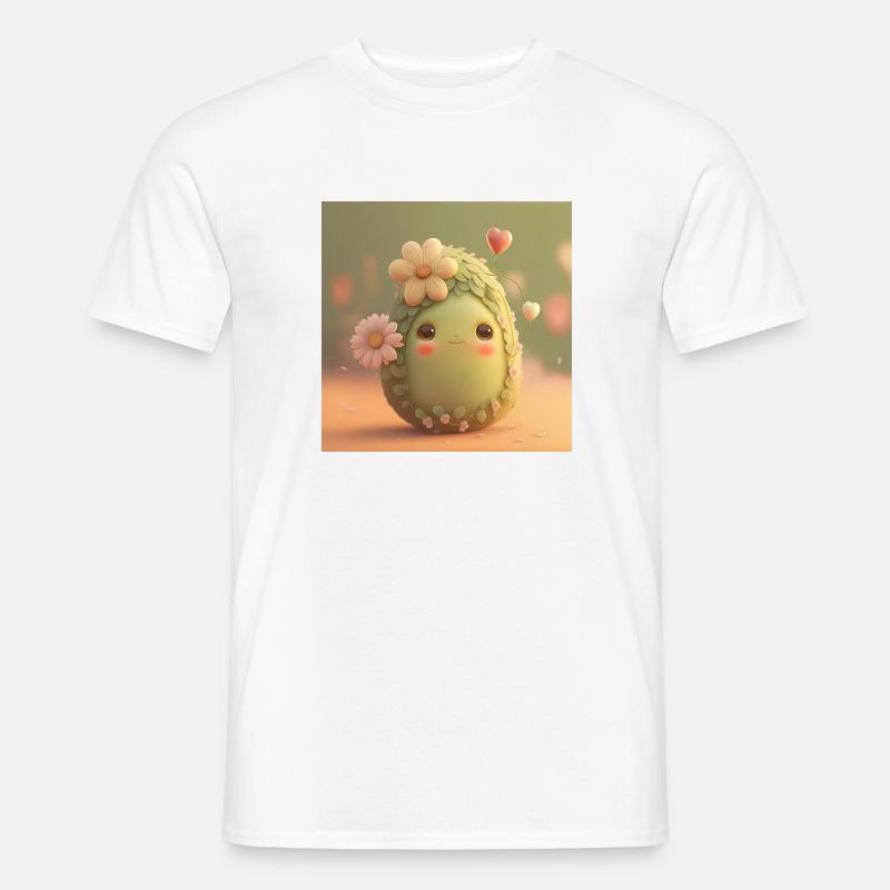 Avocado - Männer T-Shirt - Weiß