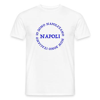 Napoli - Männer T-Shirt - Weiß - Vorne - AI Model Male 178 dark (178cm)