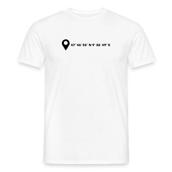 Ravensburg coordinates - Men's T-Shirt - white - Front - AI Model Male 178 dark (178cm)