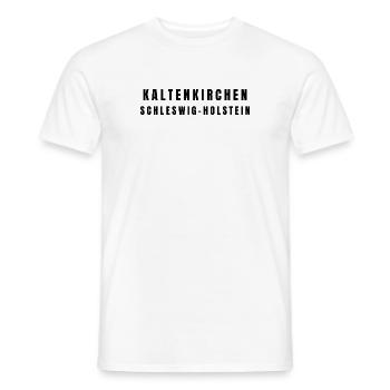 Kaltenkirchen Schleswig-Holstein - T-shirt homme - blanc - Devant - AI Model Male 178 dark (178cm)