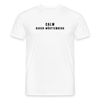 Calw, Baden-Württemberg - Men's T-Shirt - white - Front - AI Model Male 178 dark (178cm)