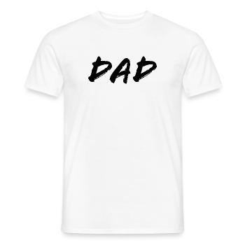 Papa - Männer T-Shirt - Weiß - Vorne - AI Model Male 178 dark (178cm)