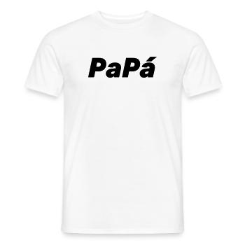 Daddy V.10 - Men's T-Shirt - white - Front - AI Model Male 178 dark (178cm)