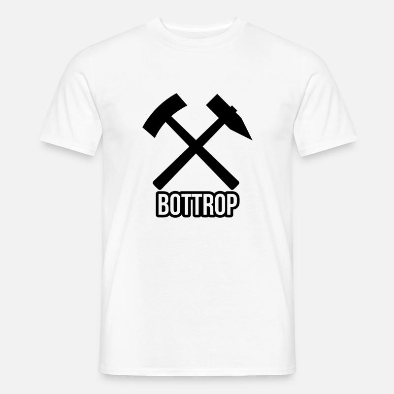 Bottrop Ruhrgebiet - Männer T-Shirt - Weiß