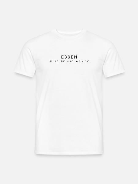 Food coordinates - Men's T-Shirt - white