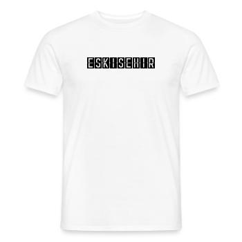 Eskişehir Flughafentafel - Männer T-Shirt - Weiß - Vorne - AI Model Male 178 dark (178cm)