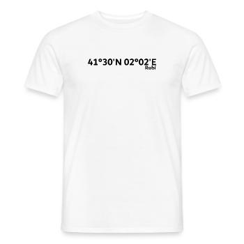 Rubí Coordinates - Men's T-Shirt - white - Front - AI Model Male 178 dark (178cm)