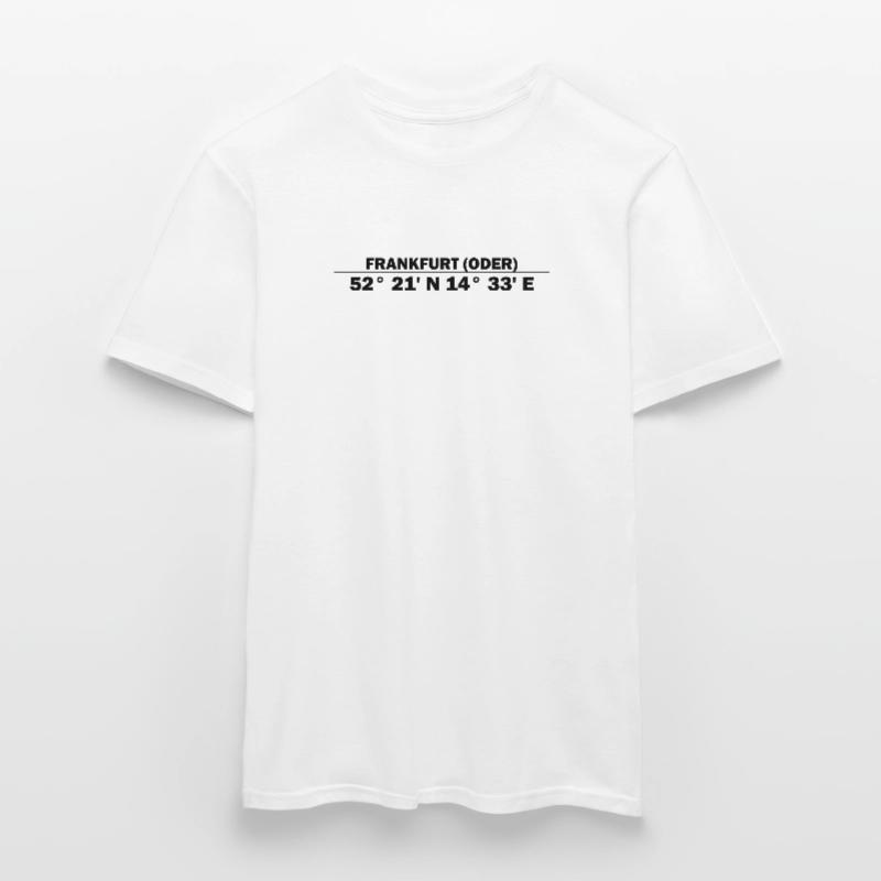Frankfurt (Oder) Coordinates Men's T-Shirt