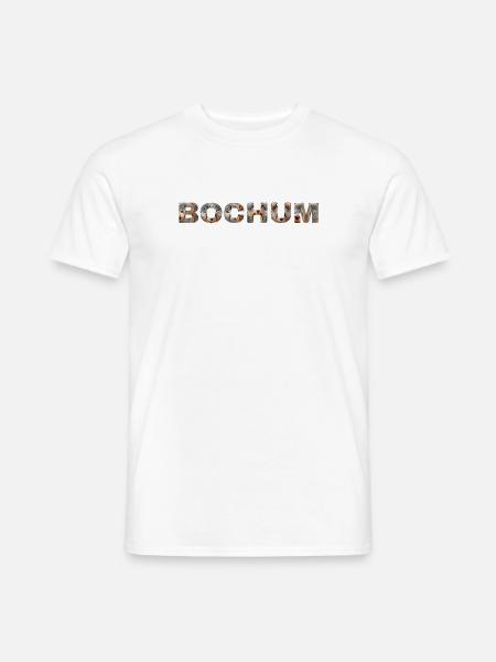 Bochum Hund - Männer T-Shirt - Weiß
