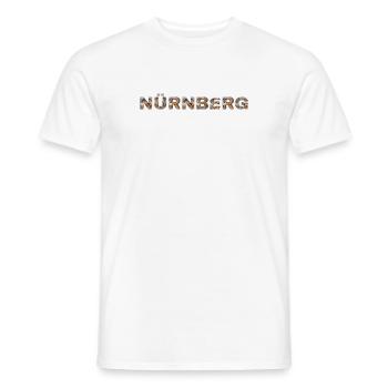 Nürnberg Hund - Männer T-Shirt - Weiß - Vorne - AI Model Male 178 dark (178cm)