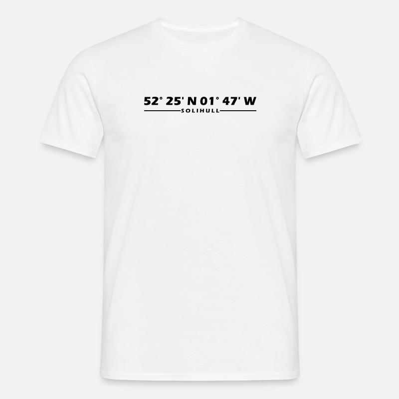 Solihull coordinates - Men's T-Shirt - white