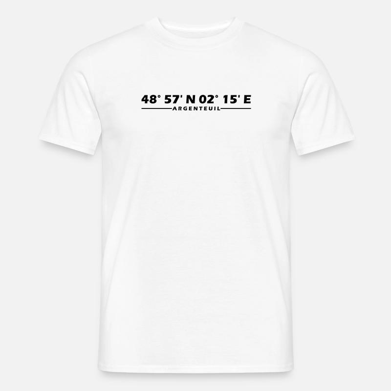 Argenteuil Coordinates - Men's T-Shirt - white