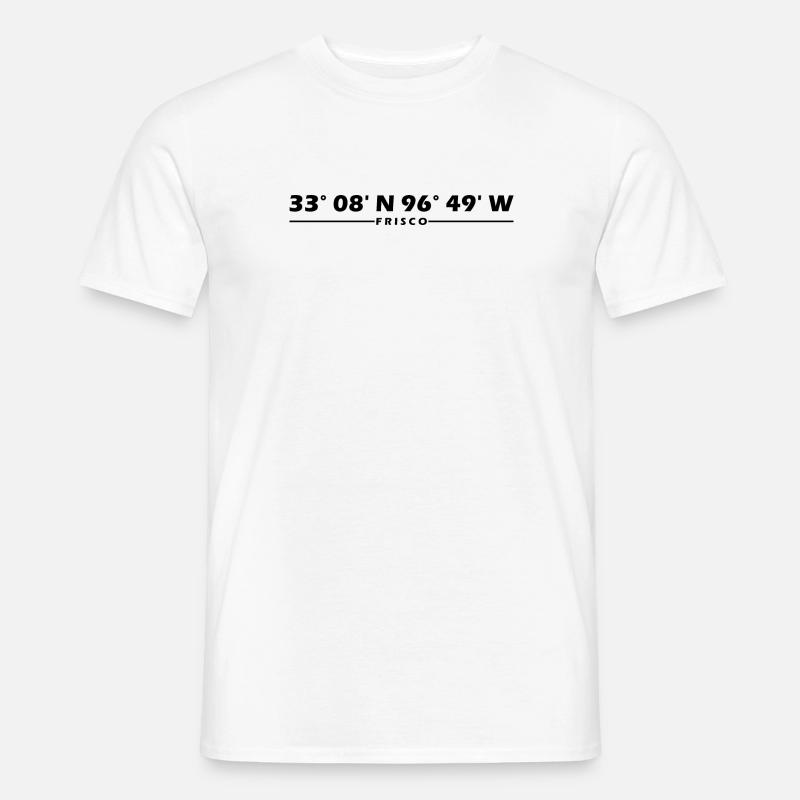 Frisco Coordinates - Men's T-shirt - white