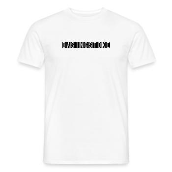 Basingstoke Flughafentafel - Männer T-Shirt - Weiß - Vorne - AI Model Male 178 dark (178cm)