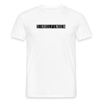Sindelfingen Flughafentafel - Männer T-Shirt - Weiß - Vorne - AI Model Male 178 dark (178cm)