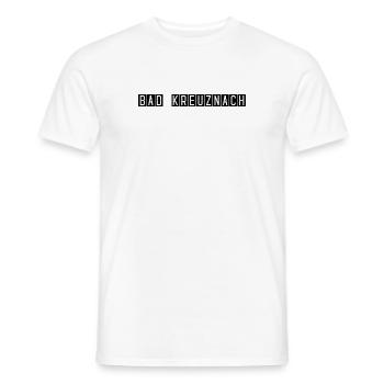 Bad Kreuznach Flughafentafel - Männer T-Shirt - Weiß - Vorne - AI Model Male 178 dark (178cm)