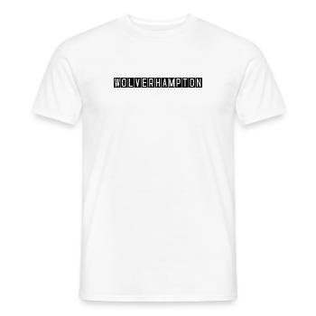 Wolverhampton Airport Sign - Men's T-Shirt - white - Front - AI Model Male 178 dark (178cm)