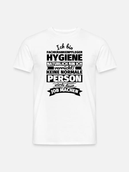 Fachkrankenpfleger Hygiene Geschenke - Männer T-Shirt - Weiß
