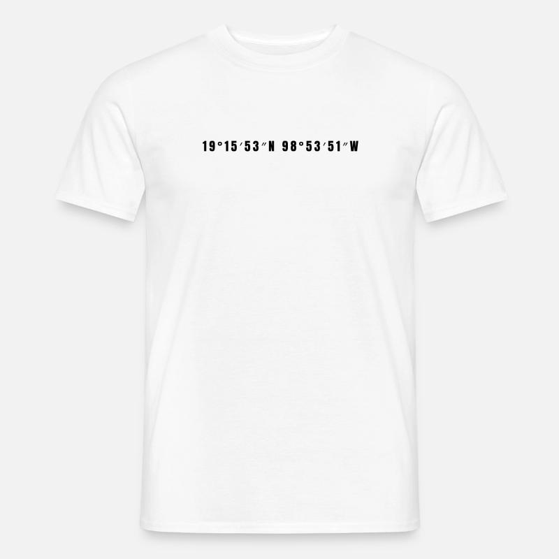 Chalco Mexiko - Männer T-Shirt - Weiß