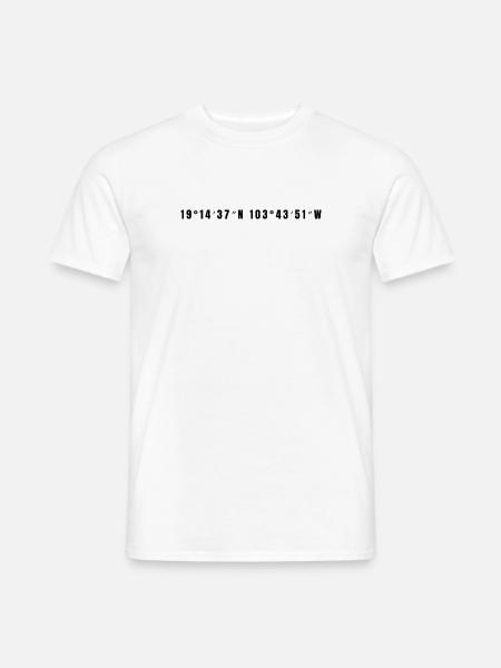 Colima Mexiko - Männer T-Shirt - Weiß