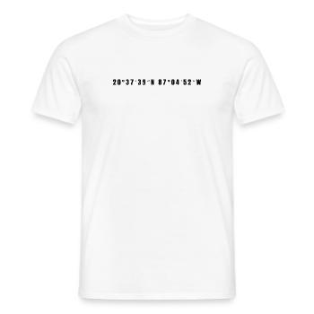 Playa del Carmen Mexiko - Männer T-Shirt - Weiß - Vorne - AI Model Male 178 dark (178cm)