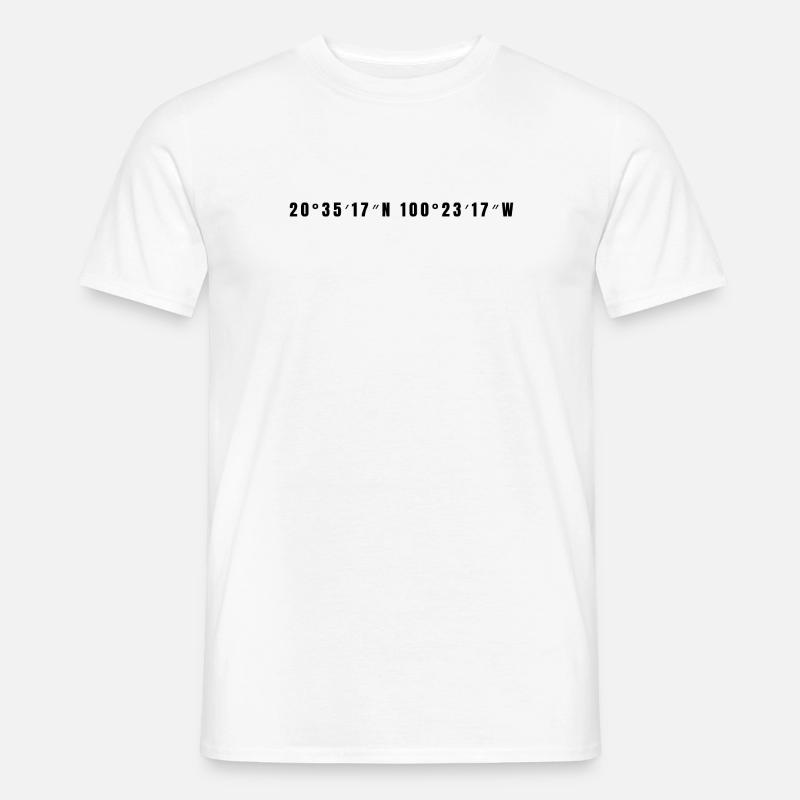 Querétaro Mexiko - Männer T-Shirt - Weiß