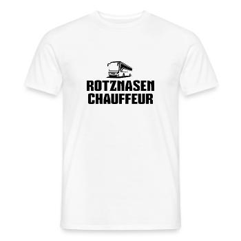 Busfahrer Rotznasen Chauffeur Schulbus - Männer T-Shirt - Weiß - Vorne - AI Model Male 178 dark (178cm)