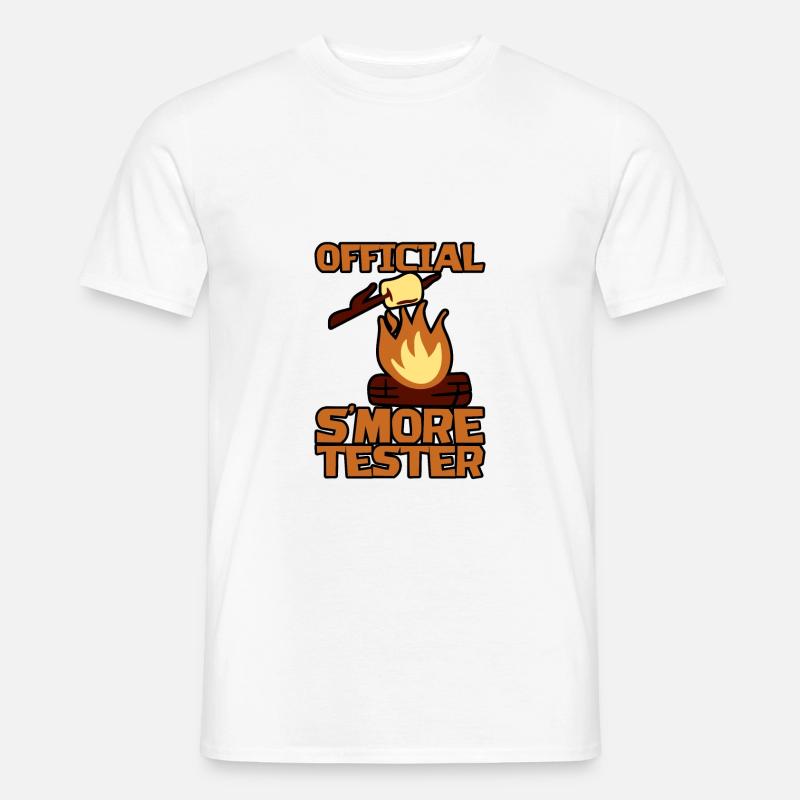 Official S'more Tester - Männer T-Shirt - Weiß
