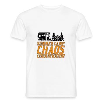 Summer Camp Chaos Coordinator 6 - Männer T-Shirt - Weiß - Vorne - AI Model Male 178 dark (178cm)