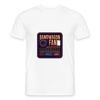 Bandwagon Fan 12 - Männer T-Shirt - Weiß - Vorne - AI Model Male 178 dark (178cm)