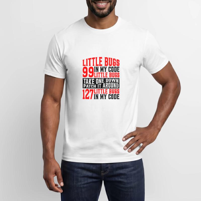 99 petits bugs dans mon code 7 T-shirt homme