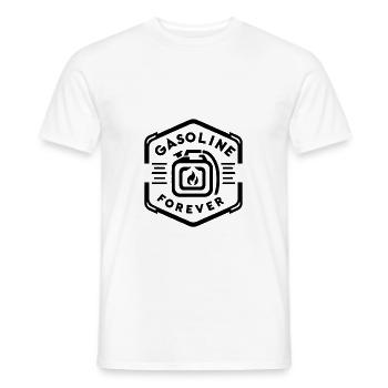 Essence pour toujours 13 - T-shirt homme - blanc - Devant - AI Model Male 178 dark (178cm)