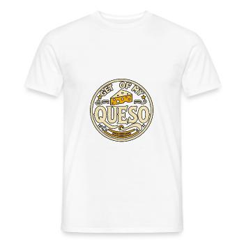 Descends de mon queso 6 - T-shirt homme - blanc - Devant - AI Model Male 178 dark (178cm)