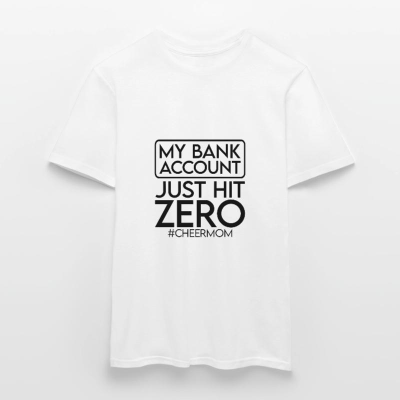 Mon compte bancaire vient d’atteindre zéro 3 T-shirt homme