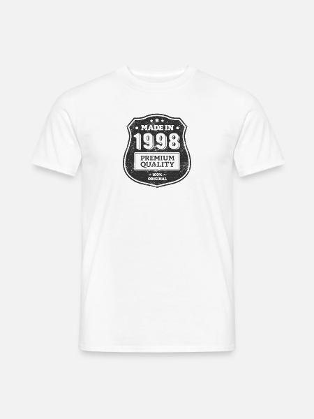MADE IN 1998 - Men's T-Shirt - white