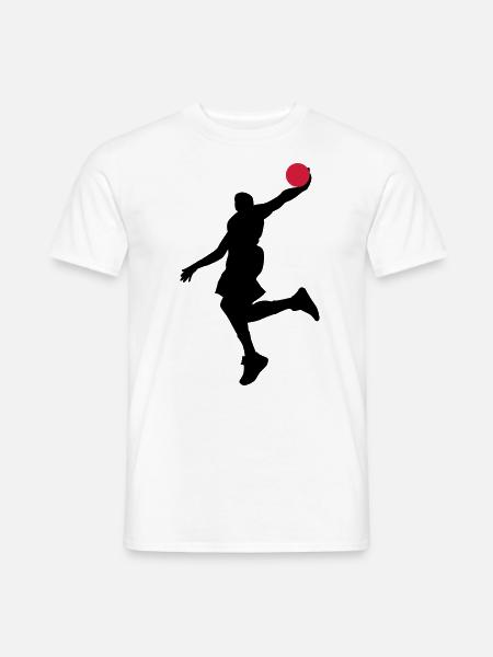 basketball - Men's T-Shirt - white