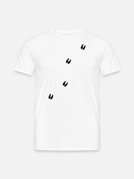 Mouflon corna ariete ariete tiene - T-shirt uomo - bianco