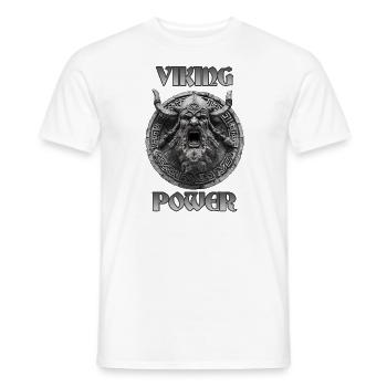 Great Viking T-Shirt !! - Men's T-Shirt - white - Front - AI Model Male 178 dark (178cm)