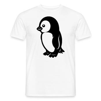 Pingouin - T-shirt homme - blanc - Devant - AI Model Male 178 dark (178cm)